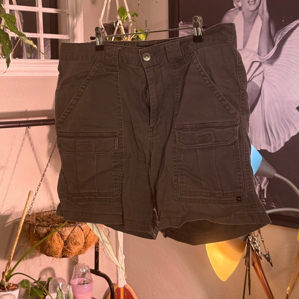 Denali Utility Cargo Shorts Gray Cotton Outdoor‎ Size 34